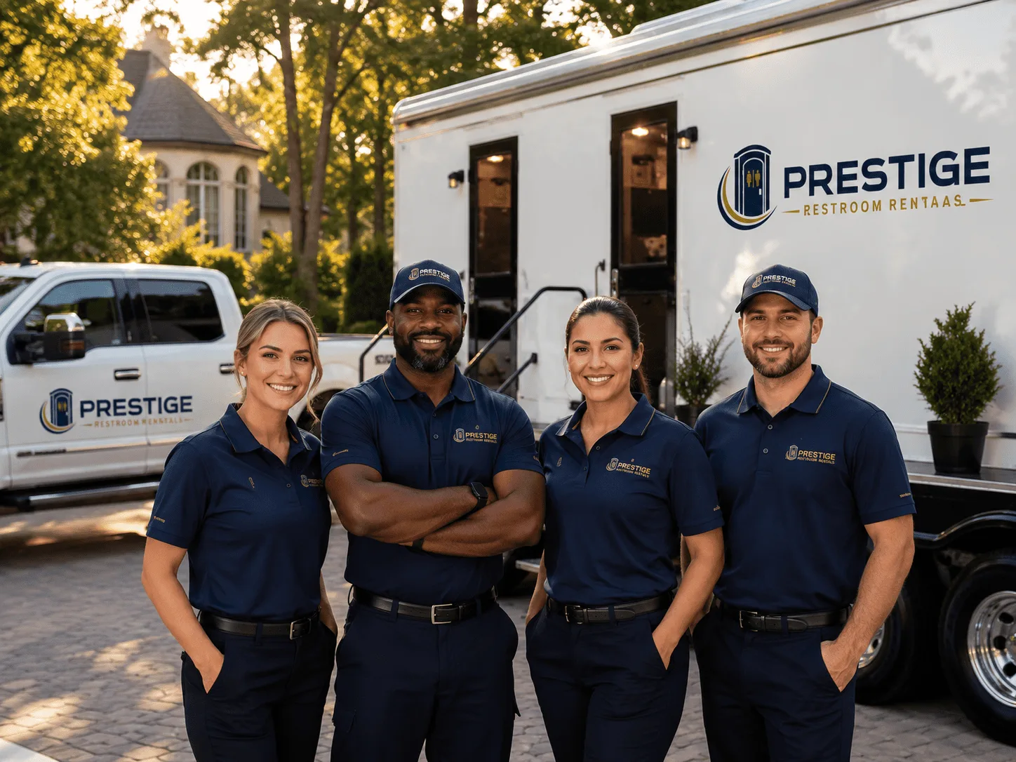 Trusted Luxury Portable Restrooms company in Willard, NM